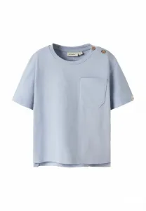 Свободная базовая футболка Lil' Atelier, Zen Blue