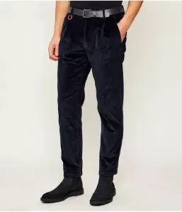 Вельветовые брюки-чиносы loose fit Joop! Jeans, темно-синий