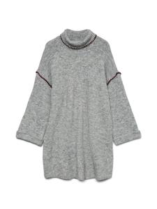 Вязаное платье VERO MODA AWElla, mottled grey