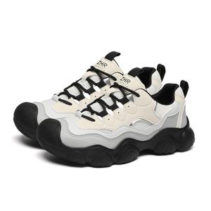 ZHR Женские низкие повседневные туфли Abrasion Resistant, дышащие, легкие, черные, цвет Black