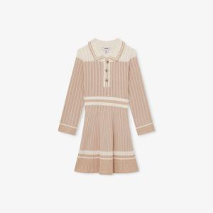 Платье Reiss Colette вязаное в рубчик для девочек 4-14 лет, розовый