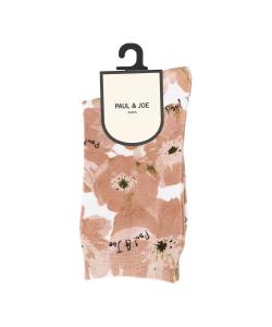 Короткие носки PAUL & JOE с принтом в виде больших маков