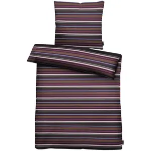 Постельное белье АПЕЛТ «Гео ГОТС», постельное белье в полоску Apelt, фиолетовый