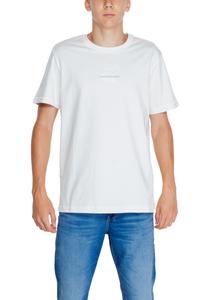 Футболка мужская Calvin Klein Jeans с логотипом бренда, белый