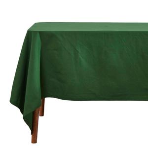Скатерть Homescapes темно-зеленый, 137/228 см