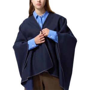 Плащ JW Anderson JW Anderson Collaboration FW25 для женщин UNIQLO, синий