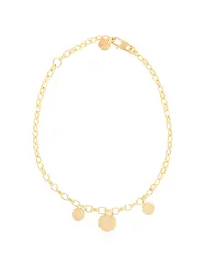 Ожерелье с подвеской-монетой Dsquared2, золотой