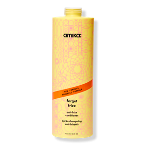 Кондиционер против пушистости Forget Frizz Anti-Frizz Conditioner amika, 33.8 oz