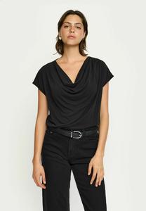 Футболка Soft Rebels ELLA DRAPED, Black