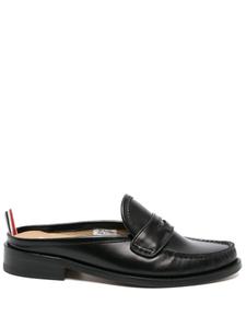 Thom Browne мюли Pleated, черный