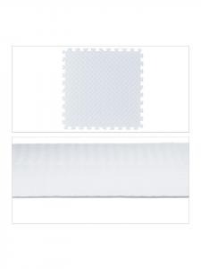 Relaxdays 24 напольных защитных коврика белого цвета - (Ш)60 x (В)60 см