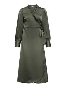 Платье OBJECT, оливковый