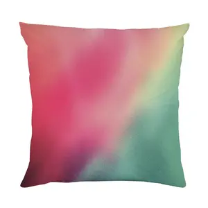 Декоративная подушка queence Пастельные цвета, наволочка с принтом с обеих сторон, подушка 40x40 см, с молнией Queence, Bedruckt