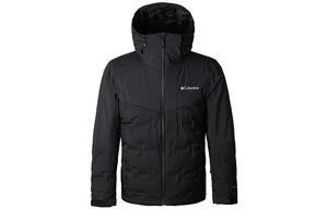 Пуховик мужской черный Columbia, черный