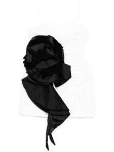 Мини-платье с эффектом спирали Aje, нейтральный цвет