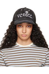 Вышитая кепка Venice Erl, черный