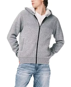 Мужская куртка Walmick с капюшоном и молнией на всю длину Buffalo David Bitton, серый