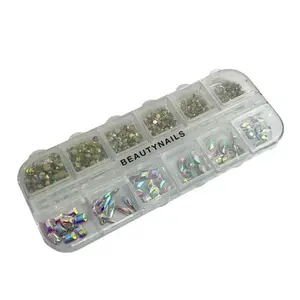 Bna Crystal Ab Rhinestone Box Beautynails
