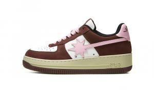 Теплые противоскользящие износостойкие легкие дышащие низкие кеды для скейтбординга унисекс розово-коричневые Starwalk Soldier, в комплекте 2 пары носков