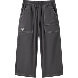 Детские вязаные спортивные штаны для детей 3-7 лет NB Dark Gray New Balance, темно-серый