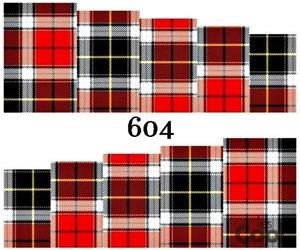 Водные наклейки для ногтей - №604, Raisin