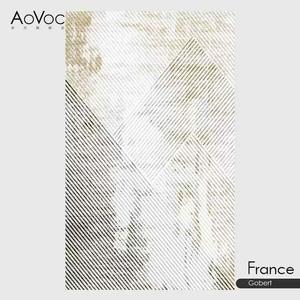 AOVOC Ковер 160х230 см для гостиной, современный минималистичный скандинавский, легко чистится, Gobei'er