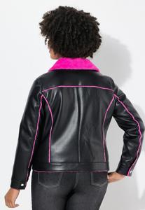 Куртка из искусственной кожи Angel of Style, черный