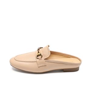 ZHR Закрытые тапочки женские абрикос, цвет Apricot