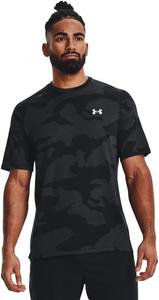 Футболка Under Armour Men's Velocity Jacquard с коротким рукавом, (001) Black/White