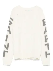 Свитер Bergen MC2 Saint Barth Kids, белый