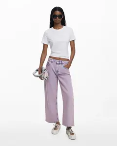 Женские джинсовые кюлоты Desigual, сиреневый