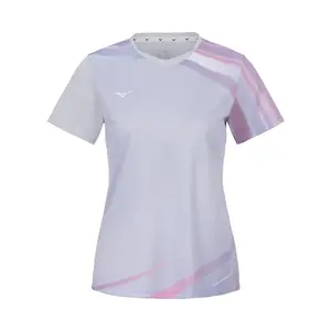 Футболка для бега женская Mizuno, светло-розовый