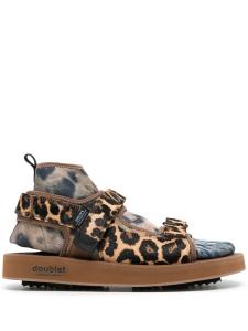 Doublet сандалии со вставкой, коричневый