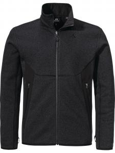 Schöffel Спортивная флисовая куртка 'Yew' в черном цвете