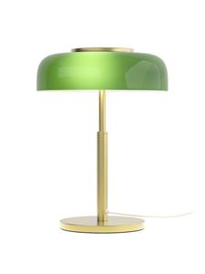 Home24 Настольная лампа CELESTIA в зелено-золотом цвете