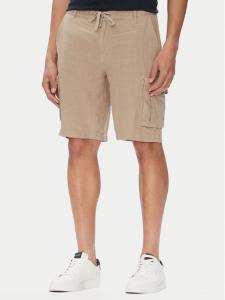 Шорты из ткани обычного кроя 251BE254CT3508 Aeronautica Militare, бежевый