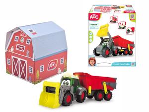 Simba, Трактор ABC Fendt с прицепом, 65 см