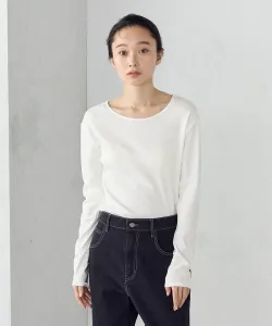 Футболка с круглым вырезом, отводящая влагу и выделяющая тепло Comme Ca Ism, цвет White