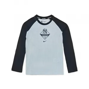 MLB New York Yankees, дышащая, удобная, стильная, универсальная, light gray, для детей 3-7 лет Nike, светло-серый