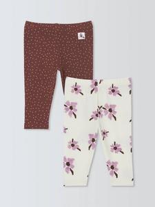 Леггинсы Spot & Gardenia John Lewis, Pack of 2, Multi