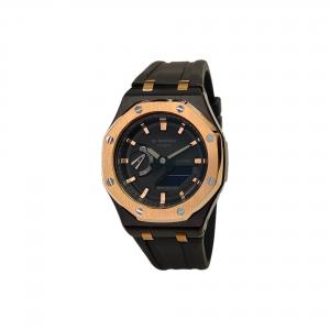 Часы Casio G-Shock Analog-Digital 2100 Series, арт. GA-2100-1A1, черный/золотой