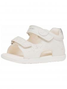 GEOX Сандалии из шерсти белого цвета