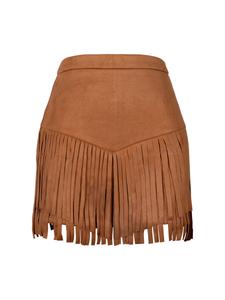 Юбка Cupshe, коричневый