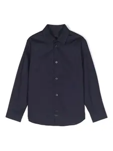 Рубашка с длинными рукавами Fay Kids, синий