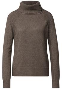 Свитер STREET ONE, Mottled Brown