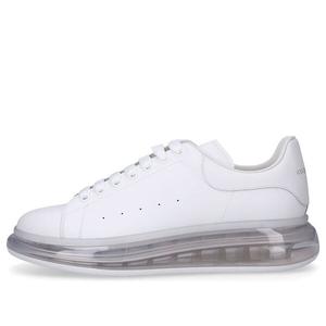 Кроссовки oversized sneaker 'white clear sole' Alexander Mcqueen, белый