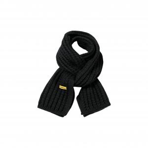 Шарф из полиэстера Unisex WARRIOR, vintage черный