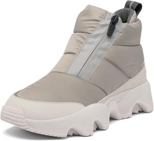 Женские водонепроницаемые сапоги SOREL Kinetic Impact с молнией и утеплителем, серый