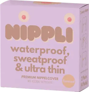 Накладки на соски дубленные клеем (2 пары) 4 шт. NIPPLI EUROPE GmbH
