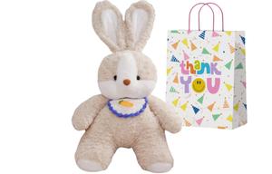 Милый плюшевый кролик Good Night Bib, высота 30см/35см/40см/45см/50см/75см, длина 35см Mise